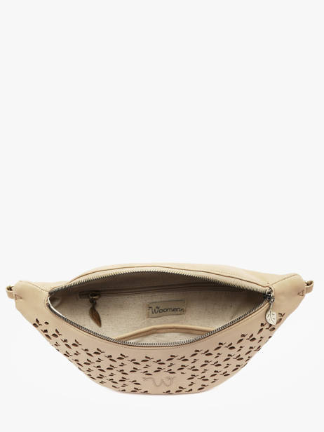 Belt Bag Woomen Beige zamia WZAM04 other view 3
