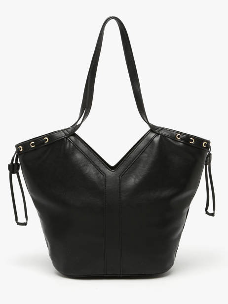 Shoulder Bag Velvet Miniprix Black velvet M9459 other view 3