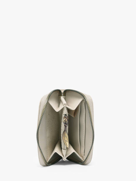 Coin Purse Woomen Beige crocus WCRO99 other view 1