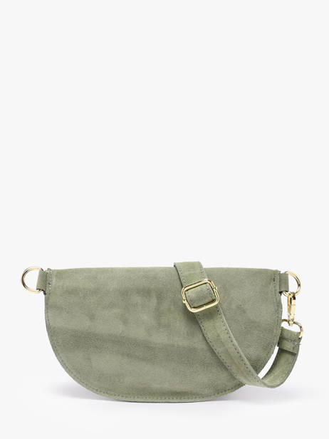 Belt Bag Milano Green velvet VE25111 other view 4