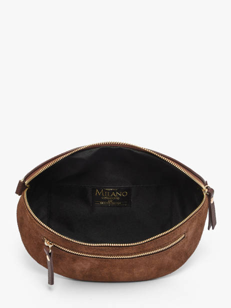 Belt Bag Leather Milano Brown velvet caviar VC24111 other view 3