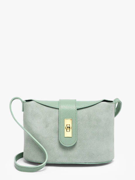 Shoulder Bag Velvet Caviar Leather Milano Green velvet caviar VC25115