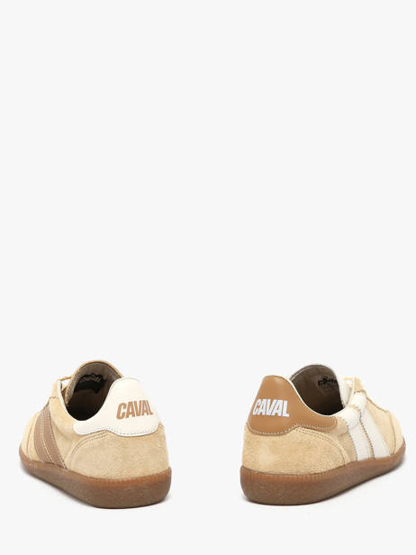 Sneakers In Leather Caval Beige women BAPULS20 other view 2
