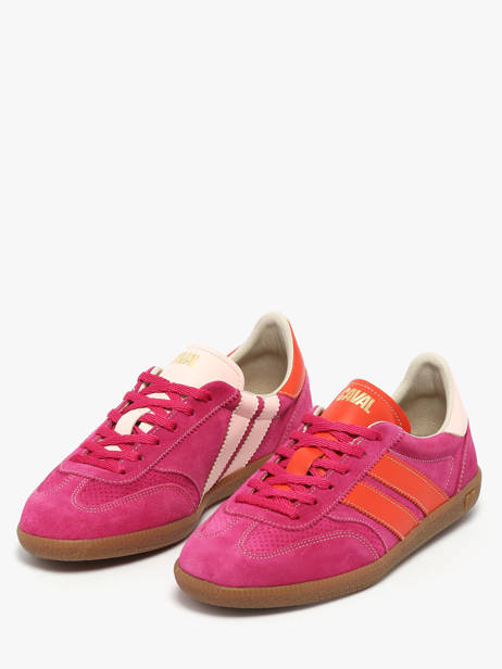 Sneakers In Leather Caval Pink women BAPULS79 other view 1