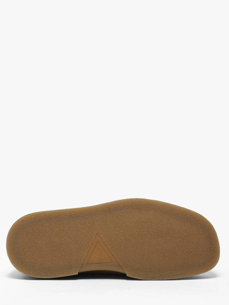 Derby Shoes In Leather Clarks Beige men 26187197 other view 4