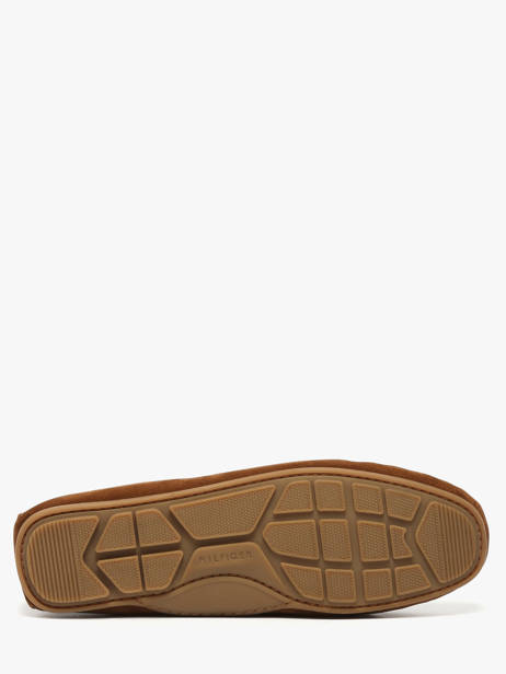 Moccasins In Leather Tommy hilfiger men 5789GVQ other view 4