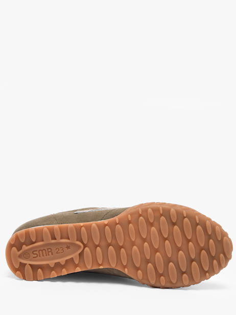 Mary Sneakers In Leather Semerdjian Green women MARYD280 other view 4