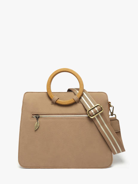 Satchel Camomille Pearl Woomen Beige camomille pearl WCAE1M other view 5