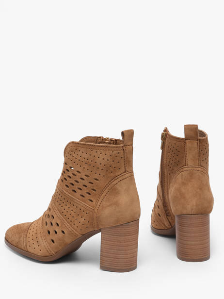 Heeled Boots In Leather Alpe Brown women 53851101 other view 2