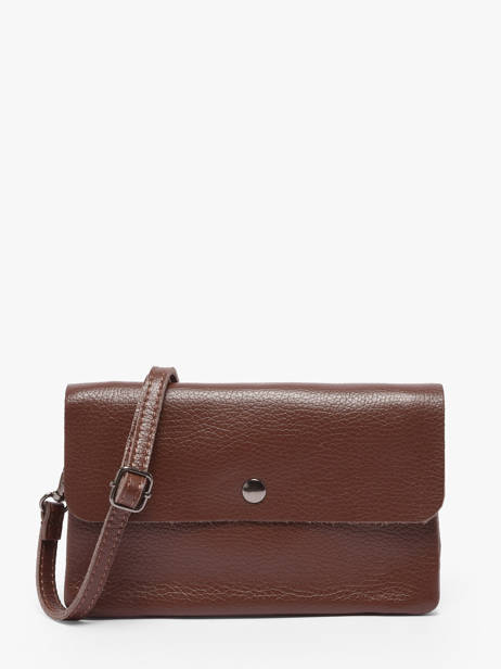 Shoulder Bag Caviar Leather Milano Brown caviar CA23067