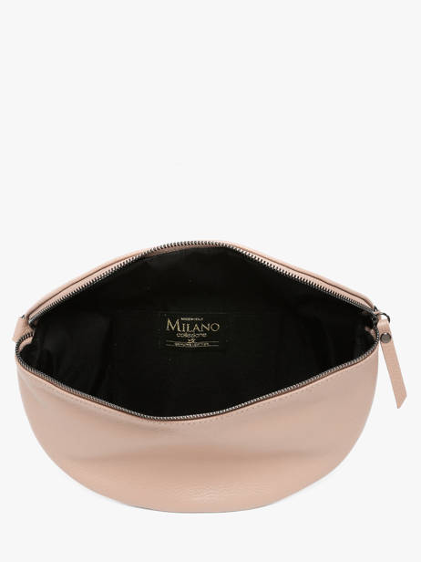 Sac Banane Caviar Cuir Milano Beige caviar CA21123 vue secondaire 3