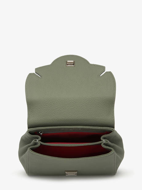 Sac Porté Main Mandala Cuir Nathan baume Vert mandala 4M vue secondaire 4