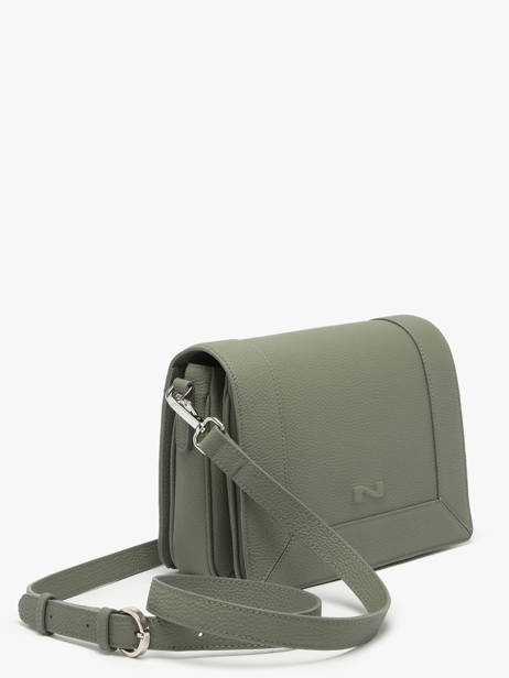 Leather Rotterdam Crossbody Bag Nathan baume Green mondrian 3 other view 2