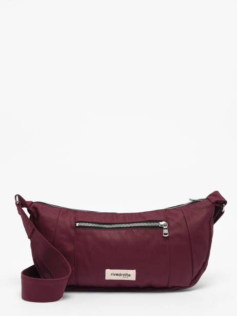 Shoulder Bag Charlito Waxed Cotton Rivedroite Red waxed CHARIWAX