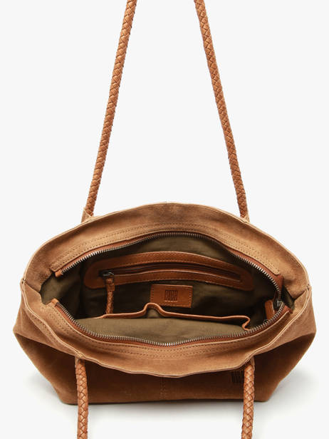 Shoulder Bag Leather Biba Brown leather SOR4L other view 3