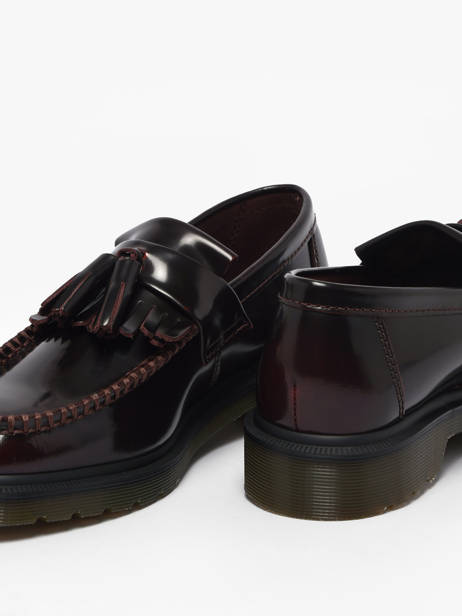 Moccasins Adrian In Leather Dr martens Red women 14573601 other view 2