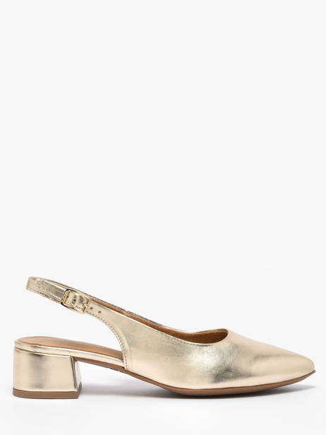 Pumps In Leather Tamaris Gold women 42