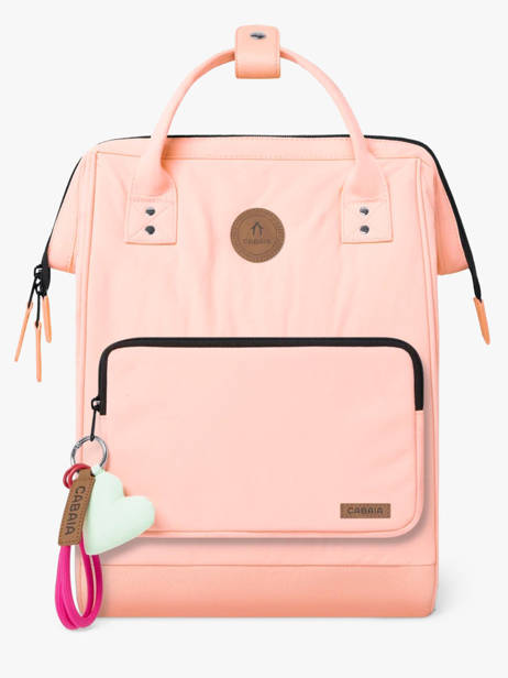 Adventurer Medium - Customisable Backpack  Cabaia Pink adventurer BAGS other view 2