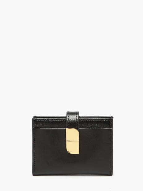 Wallet Vintage Leather Nat et nin Black vintage AUDE