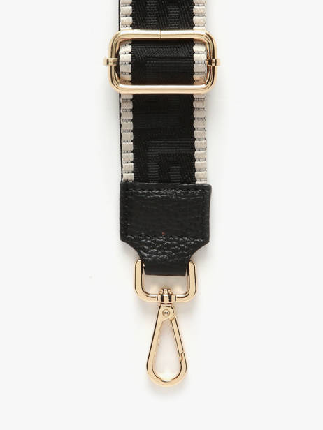 Caviar Shoulder Strap Milano Black caviar CA25SSOB other view 1