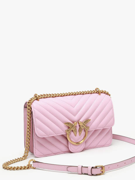 Crossbody Bag Love Bag Quilt Leather Pinko Pink love bag quilt A0GK other view 2