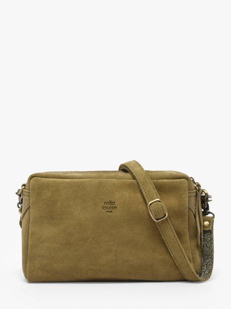 Shoulder Bag Vintage Leather Mila louise Silver vintage 23673V other view 3