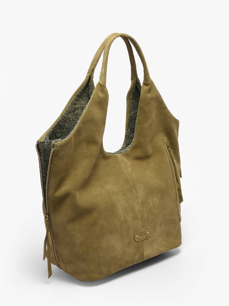 Shoulder Bag Vintage Leather Mila louise Silver vintage 23030V other view 1