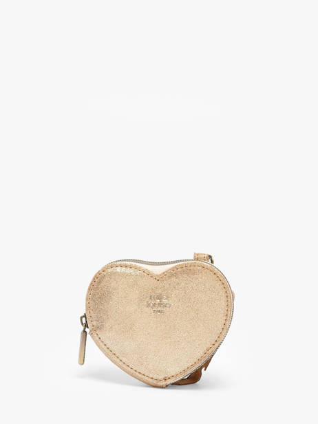 Coin Purse Vintage Leather Mila louise Beige vintage 16083X other view 2