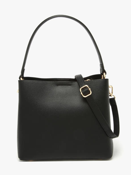 Sac Porté épaule Saffiano David jones Noir saffiano CM6829 vue secondaire 4