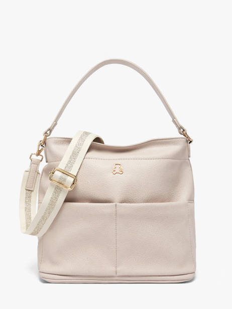 Shoulder Bag Soft Lulu castagnette Beige soft AISSAM