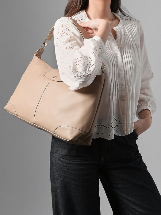 Longchamp Le pliage xtra on-the-go Hobo bag Beige