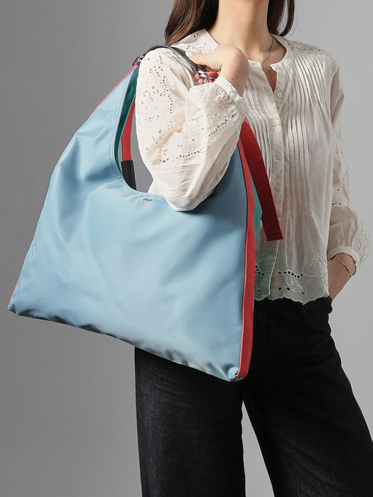 Longchamp Re-play nylon Hobo bag Blue