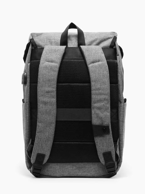 Backpack David jones Gray business PC037A other view 3