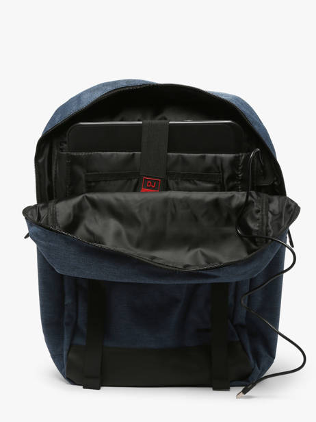 Backpack David jones Blue business PC037A other view 3