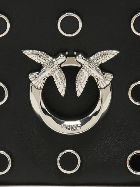 Shoulder Bag Love Bag Soft Leather Pinko Black love bag soft 6023A39A other view 3