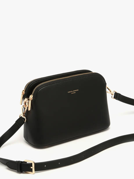 Sac Bandoulière French Polyurethane David jones Noir french CM7342 vue secondaire 1