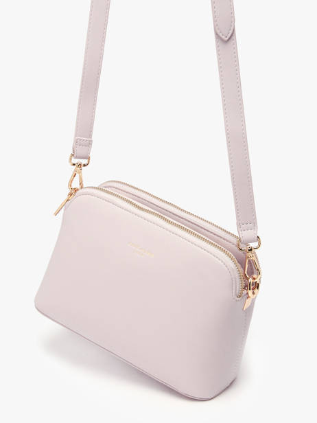 Sac Bandoulière French Polyurethane David jones Violet french CM7342 vue secondaire 2