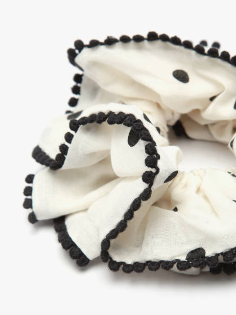 Scrunchie Dots Hindbag Beige pois PO other view 1