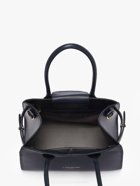 Sac Porté Main Donna Hopper Cuir Lancaster Bleu donna hopper 120 vue secondaire 2