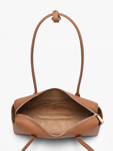 Shoulder Bag Donna Cube Leather Lancaster Brown donna cube 128 other view 3