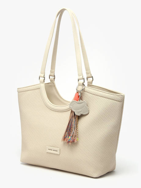 Shoulder Bag Grigri Polyurethane David jones Beige grigri CM8380 other view 2
