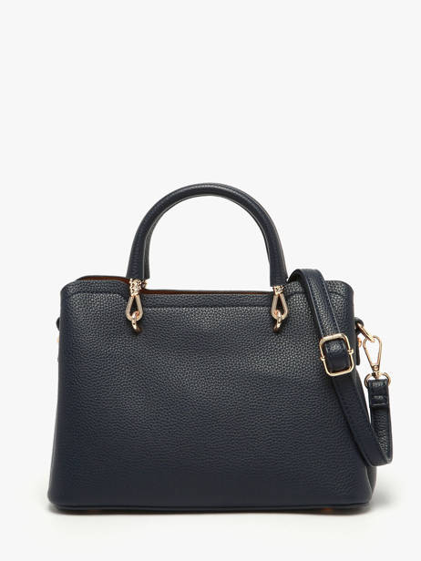 Sac Bandoulière Grained Miniprix Bleu grained H6931 vue secondaire 2