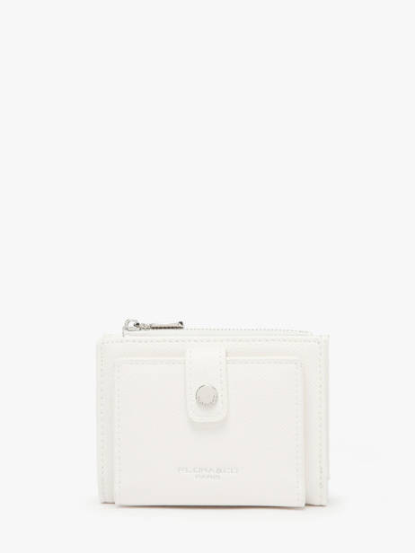 Porte-monnaie Porte-cartes Saffiano Miniprix Blanc saffiano F5012
