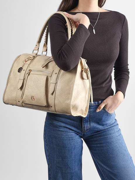 Sac Porté épaule Bride Lulu castagnette Beige bride 2 vue secondaire 1