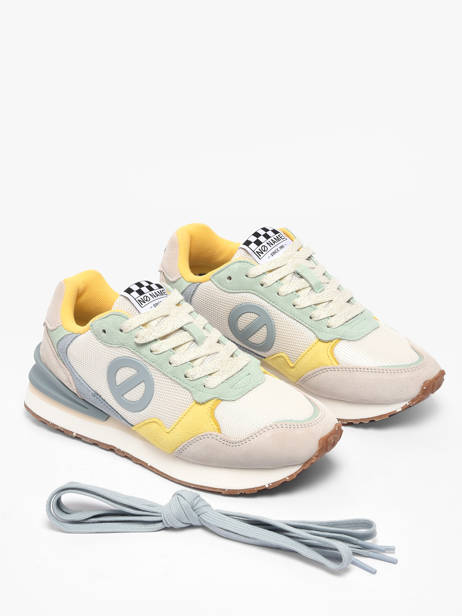 Sneakers In Leather No name Multicolor women IPME04VE other view 1