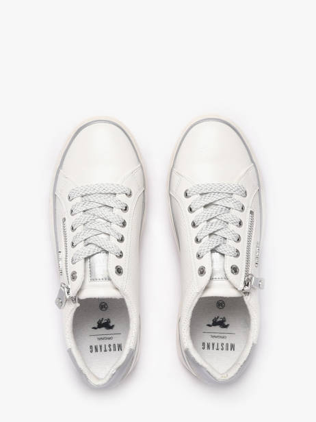 Sneakers Mustang White women M0032006 other view 3
