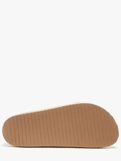Sandales En Cuir Colors of california Beige women CBIOW05N vue secondaire 4