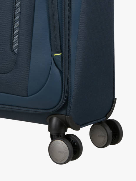 Valise Cabine American tourister Bleu wanderlite 158075 vue secondaire 2