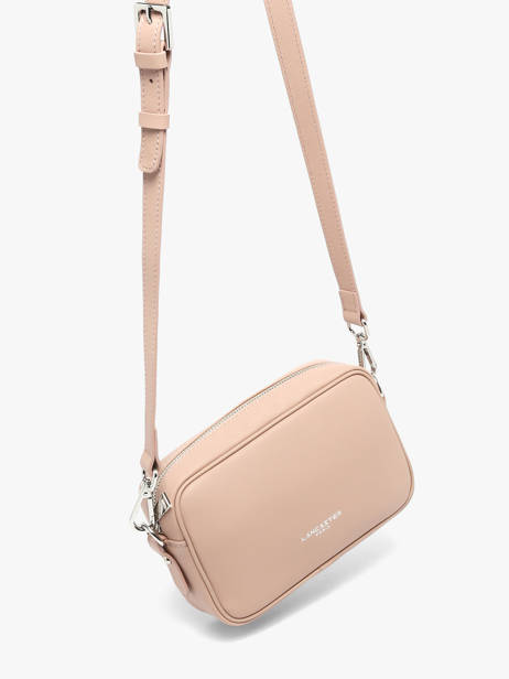 Shoulder Bag Donna Ama Leather Lancaster Pink donna ama 66 other view 1