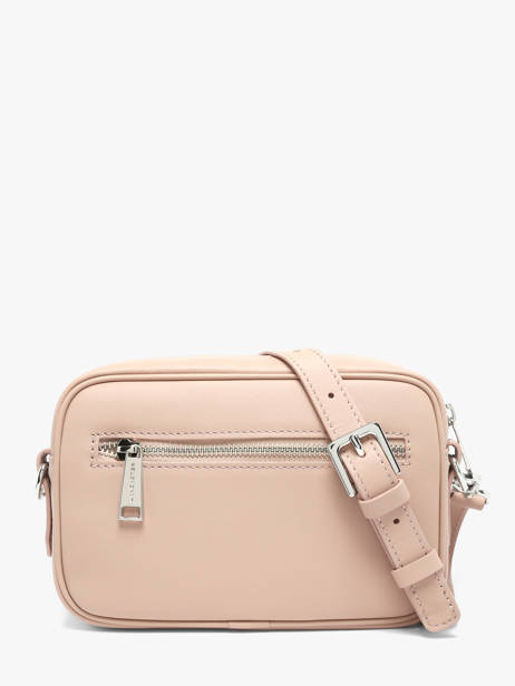 Shoulder Bag Donna Ama Leather Lancaster Pink donna ama 66 other view 3